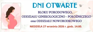 Sale porodowe i sposoby łagodzenia bólu. Dni Otwarte w Limanowej